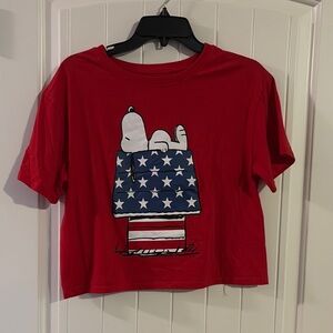 Red Snoopy T-Shirt